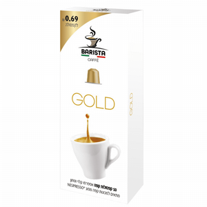 10 קפסולות אספרסו מור BARISTA GOLD 10 קפסולות אספרסו מור BARISTA GOLD