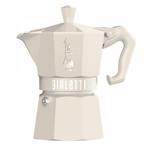 מקינטה ביאלטי 3 כוסות אקסולסיב צבע קרם Bialetti Moka Exclusive מקינטה ביאלטי 3 כוסות אקסולסיב צבע קרם Bialetti Moka Exclusive