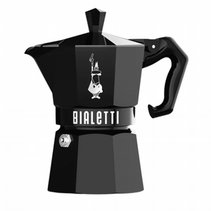 מקינטה ביאלטי 3 כוסות אקסולסיב צבע שחור Bialetti Moka Exclusive מקינטה ביאלטי 3 כוסות אקסולסיב צבע שחור Bialetti Moka Exclusive