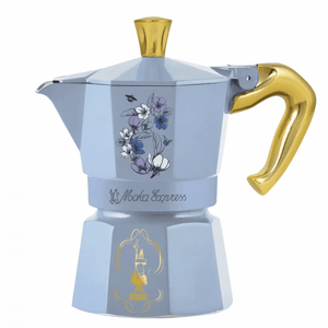 מקינטה ביאלטי 3 כוסות מוקה אקספרס מהדורת Bialetti Moka Express Bridgerton מקינטה ביאלטי 3 כוסות מוקה אקספרס מהדורת Bialetti Moka Express Bridgerton