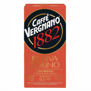 10 ������� ���� ������ Caffe' Vergnano Cremoso
