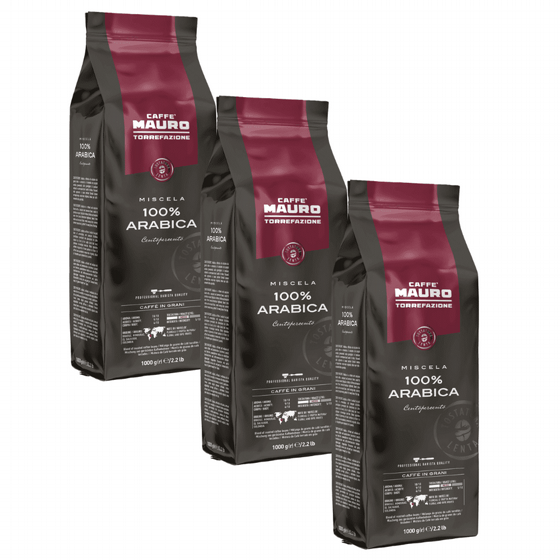 3 �"� ���� ��� ����� Mauro Centopercento 100% Arabica