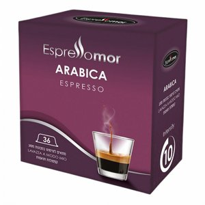 36 קפסולות אספרסו 100% ערביקה Arabika 36 קפסולות אספרסו 100% ערביקה Arabika