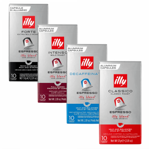 100 קפסולות Illy Nespresso לבחירה 100 קפסולות Illy Nespresso לבחירה