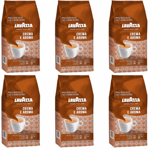6 ק"ג פולי קפה לוואצה קרמה אי ארומה -LAVAZZA CREMA E AROMA 6 ק"ג פולי קפה לוואצה קרמה אי ארומה -LAVAZZA CREMA E AROMA
