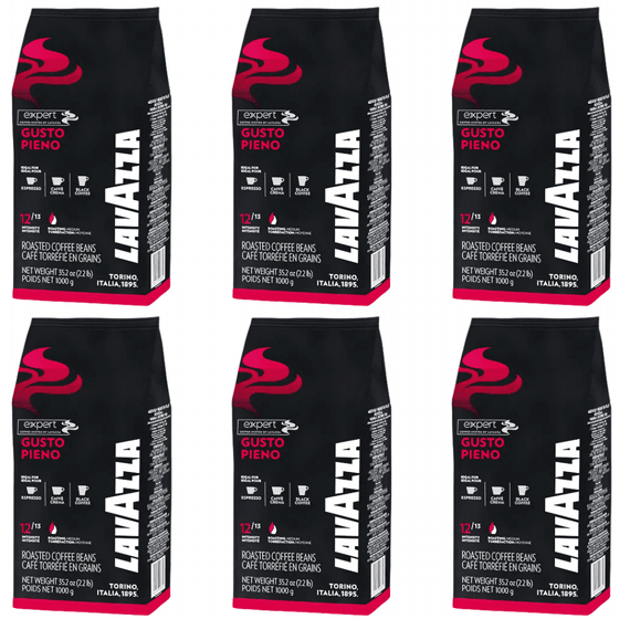 6 �"� ���� ��� ������ ����� ����� ��� - LAVAZZA GUSTO PIENO