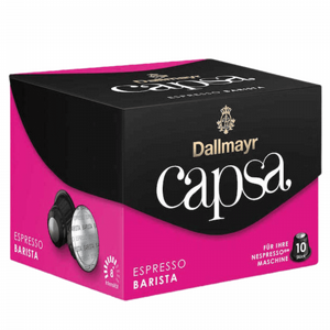 10 קפסולות דלימאר - DALLMAYR CAPSA BARISTA חוזק 8 10 קפסולות דלימאר - DALLMAYR CAPSA BARISTA חוזק 8