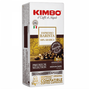 10 קפסולות קימבו אספרסו בריסטה נספרסו -KIMBO ESPRESSO BARISTA 10 קפסולות קימבו אספרסו בריסטה נספרסו -KIMBO ESPRESSO BARISTA
