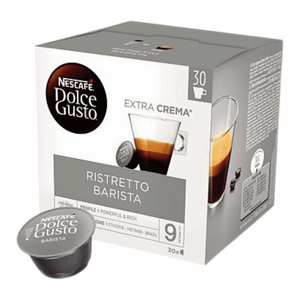30 קפסולות נס קפה DOLCE GUSTO אספרסו בריסטה 30 קפסולות נס קפה DOLCE GUSTO אספרסו בריסטה