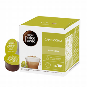 16 קפסולות נס קפה קפוצינו -NESCAFE DOLCE GUSTO CAPPUCCINO 16 קפסולות נס קפה קפוצינו -NESCAFE DOLCE GUSTO CAPPUCCINO