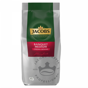 1 ק"ג פולי קפה גייקובס -JACOBS BANQUET MEDIUM CREMA 1 ק"ג פולי קפה גייקובס -JACOBS BANQUET MEDIUM CREMA