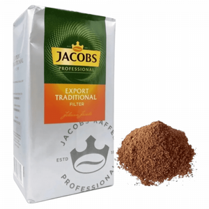 1 ק"ג קפה טחון פילטר למכונת פילטר גייקובס -JACOBS EXPORT TRADITIONAL FILTER 1 ק"ג קפה טחון פילטר למכונת פילטר גייקובס -JACOBS EXPORT TRADITIONAL FILTER