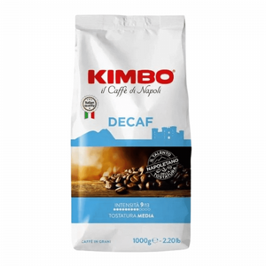 1 ק"ג פולי קפה קימבו נטול קפאין - KIMBO DECAF 1 ק"ג פולי קפה קימבו נטול קפאין - KIMBO DECAF