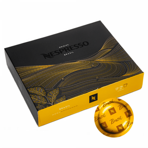 50 פודים נספרסו ברזיל -NESPRESSO BRAZIL PODS חוזק 4 50 פודים נספרסו ברזיל -NESPRESSO BRAZIL PODS חוזק 4