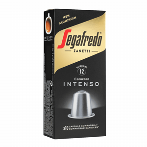 10 קפסולות סגפרדו אינטנסו נספרסו -SEGAFREDO INTENSO חוזק 12 10 קפסולות סגפרדו אינטנסו נספרסו -SEGAFREDO INTENSO חוזק 12
