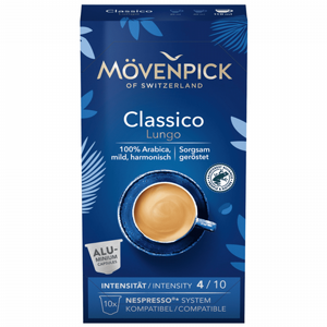 10 קפסולות מובנפיק קלאסיקו -MOVENPICK CLASSICO חוזק 4/10 10 קפסולות מובנפיק קלאסיקו -MOVENPICK CLASSICO חוזק 4/10