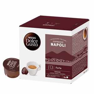 16 קפסולות נס קפה נאפולי -NECAFE DOLCE NAPOLI חוזק 13 16 קפסולות נס קפה נאפולי -NECAFE DOLCE NAPOLI חוזק 13