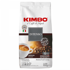 1 ק"ג פולי קפה קימבו אינטנסו -KIMBO INTENSO חוזק 12/13 1 ק"ג פולי קפה קימבו אינטנסו -KIMBO INTENSO חוזק 12/13