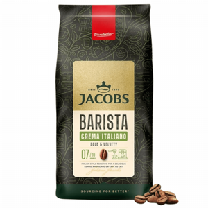 1 ק"ג פולי קפה גייקובס קרמה איטאליאנו -JACOBS BARISTA CREMA ITALIANO חוזק 7/10 1 ק"ג פולי קפה גייקובס קרמה איטאליאנו -JACOBS BARISTA CREMA ITALIANO חוזק 7/10