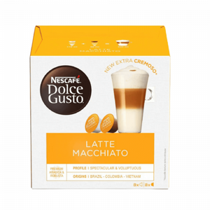 16 קפסולות נס קפה דולצה לאטה מקיאטו -NESCAFE LATTE MACCHIATO 16 קפסולות נס קפה דולצה לאטה מקיאטו -NESCAFE LATTE MACCHIATO
