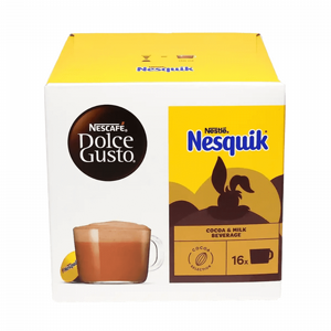 16 קפסולות נס קפה דולצה נסקוויק -NES CAFE NESQUIK 16 קפסולות נס קפה דולצה נסקוויק -NES CAFE NESQUIK