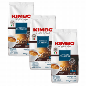 3 ק"ג פולי קפה קימבו אספרסו קלאסיקו -KIMBO ESPRESSO CLASSICO חוזק 11/13 3 ק"ג פולי קפה קימבו אספרסו קלאסיקו -KIMBO ESPRESSO CLASSICO חוזק 11/13