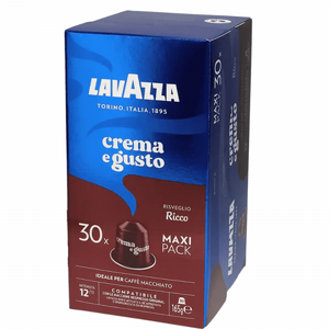30 קפסולות לוואצה ריקו נספרסו - LAVAZZA RICCO חוזק 12/13 30 קפסולות לוואצה ריקו נספרסו - LAVAZZA RICCO חוזק 12/13