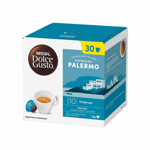 30 קפסולות נסקפה דולצה פאלירמו -NESCAFE DOLCE PALERMO חוזק 10 30 קפסולות נסקפה דולצה פאלירמו -NESCAFE DOLCE PALERMO חוזק 10