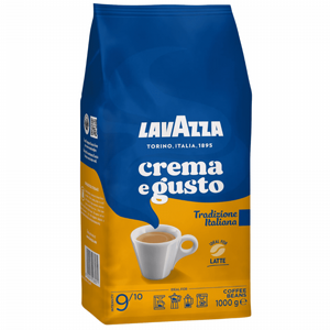1 ק"ג פולי קפה לוואצה טראדזיון איטליה - LAVAZZA CREMA E GUSTO חוזק 9/10 1 ק"ג פולי קפה לוואצה טראדזיון איטליה - LAVAZZA CREMA E GUSTO חוזק 9/10
