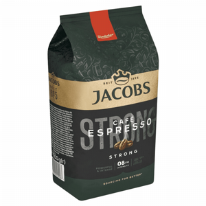 1 ק"ג פולי קפה גייקובס אספרסו סטרונג - JACOBS ESPRESSO STRONG חוזק 8/10 1 ק"ג פולי קפה גייקובס אספרסו סטרונג - JACOBS ESPRESSO STRONG חוזק 8/10