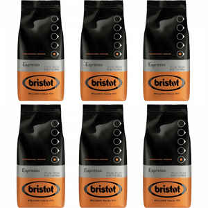 6 ק"ג פולי קפה בריסטוט אספרסו - BRISTOT ESPRESSO 6 ק"ג פולי קפה בריסטוט אספרסו - BRISTOT ESPRESSO