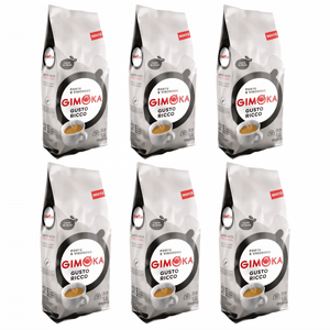 6 ק"ג פולי קפה גימוקה גוסטו ריקו -GIMOKA GUSTO RICCO 6 ק"ג פולי קפה גימוקה גוסטו ריקו -GIMOKA GUSTO RICCO