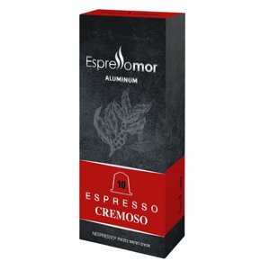 10 קפסולות אספרסו קרמוסו Cremoso 10 קפסולות אספרסו קרמוסו Cremoso