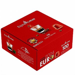 100 קפסולות תואם נספרסו espressomor מהדורת יורו 2024 100 קפסולות תואם נספרסו espressomor מהדורת יורו 2024