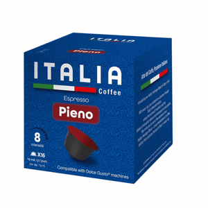 16 קפסולות קפה ITALIA - פיאנו תואם למכונת דולצ'ה גוסטו 16 קפסולות קפה ITALIA - פיאנו תואם למכונת דולצ'ה גוסטו
