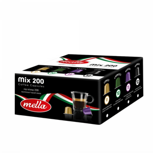 100 קפסולות mella תואמות נספרסו מיקס 100 קפסולות mella תואמות נספרסו מיקס