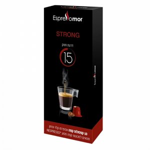 10 קפסולות אספרסו סטרונג Strong 10 קפסולות אספרסו סטרונג Strong