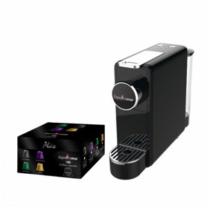 מכונת Cuppa - לקפסולות NESPRESSO ו-100 קפסולות קפה במתנה מכונת Cuppa - לקפסולות NESPRESSO ו-100 קפסולות קפה במתנה