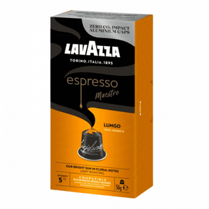 10 קפסולות לוואצה לונגו נספרסו -LAVAZZA LUNGO חוזק 5/13 10 קפסולות לוואצה לונגו נספרסו -LAVAZZA LUNGO חוזק 5/13