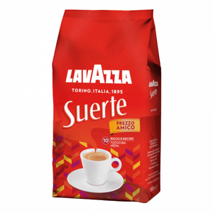 1 ק"ג פולי קפה לוואצה שווירץ -LAVAZZA SUERTE חוזק 10/10 1 ק"ג פולי קפה לוואצה שווירץ -LAVAZZA SUERTE חוזק 10/10