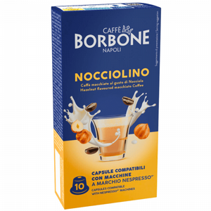 10 ������� ������ ���� ������ Caffe Borbone Nocciolino 