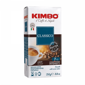 250 גרם קפה טחון קימבו קלאסיקו -KIMBO CLASSICO חוזק 7/13 250 גרם קפה טחון קימבו קלאסיקו -KIMBO CLASSICO חוזק 7/13