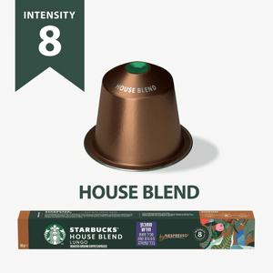 10 קפסולות סטארבקס האוס בלנד - STARBUCKS HOUSE BLEND חוזק 8 10 קפסולות סטארבקס האוס בלנד - STARBUCKS HOUSE BLEND חוזק 8