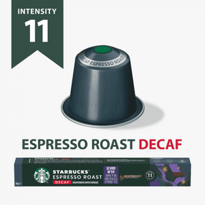 10 קפסולות סטארבקס נטול קפאין -STARBUCKS DECAF חוזק 11 10 קפסולות סטארבקס נטול קפאין -STARBUCKS DECAF חוזק 11