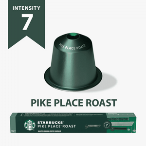 10 קפסולות סטארבקס נספרסו - STARBUCKS PIKE PLACE ROAST חוזק 7 10 קפסולות סטארבקס נספרסו - STARBUCKS PIKE PLACE ROAST חוזק 7