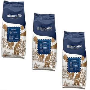 3 ק"ג פולי קפה BIANCAFFE CREMA כחול 3 ק"ג פולי קפה BIANCAFFE CREMA כחול