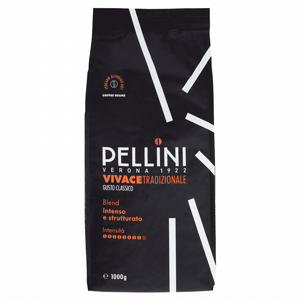 1 ק"ג פולי קפה Pellini Vivace Tradizionale Gusto Classico 1 ק"ג פולי קפה Pellini Vivace Tradizionale Gusto Classico