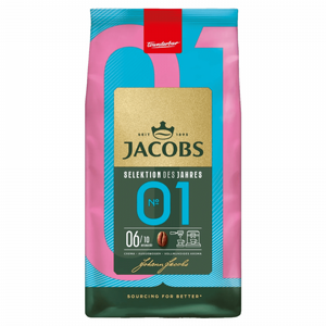 1 ק"ג פולי קפה גייקובס - JACOBS SELEKTION DES JAHRES חוזק 6/10 1 ק"ג פולי קפה גייקובס - JACOBS SELEKTION DES JAHRES חוזק 6/10