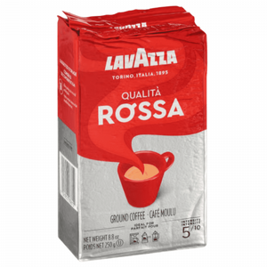 קפה טחון 250 גרם לוואצה רוסה - LAVAZZA ROSSA קפה טחון 250 גרם לוואצה רוסה - LAVAZZA ROSSA