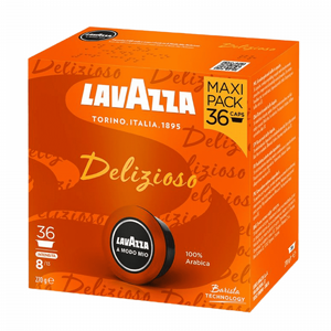 36 קפסולות לוואצה מודו מיו דיאליזוסו כתום -LAVAZZA MODO MIO DELIZIOSO חוזק 8 36 קפסולות לוואצה מודו מיו דיאליזוסו כתום -LAVAZZA MODO MIO DELIZIOSO חוזק 8